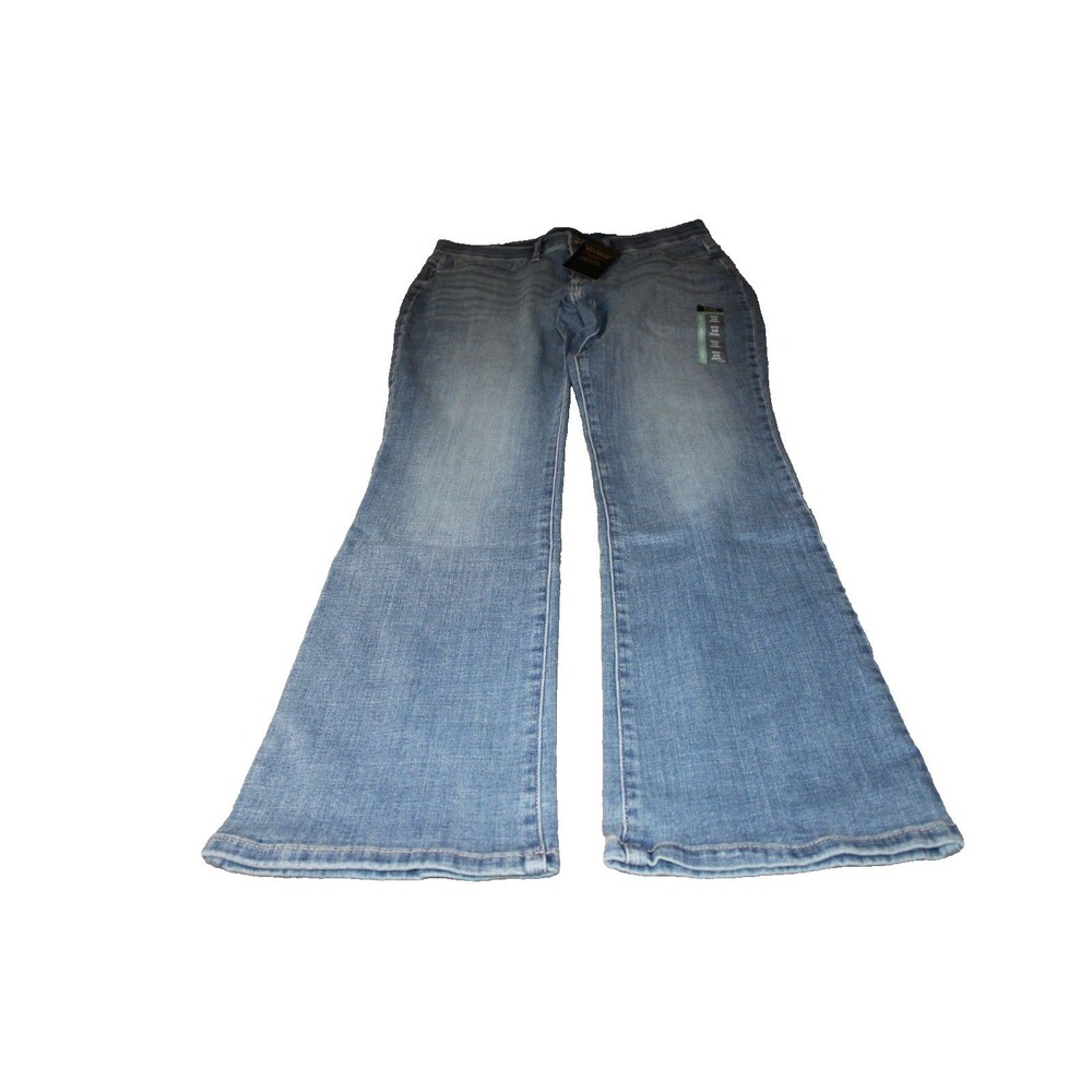 Lee Majestic Women’s Jeans Sz 10 Short Mid Rise Boot Cut  Regular Fit Denim NWT - Picture 2 of 16